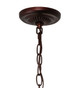 Tiffany Cabbage Rose Three Light Pendant (231113)