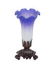 Blue/White Pond Lily One Light Mini Lamp (231540) Blue/White Pond Lily One Light Mini Lamp (231540)