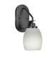 Toltec Lighting - 2611-MB-615 - One Light Wall Sconce - Odyssey - Matte Black