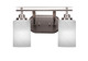 Toltec Lighting - 2612-BN-3001 - Two Light Bath Bar - Odyssey - Brushed Nickel