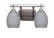 Toltec Lighting - 2612-BN-4022 - Two Light Bath Bar - Odyssey - Brushed Nickel