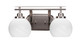 Toltec Lighting - 2612-BN-4101 - Two Light Bath Bar - Odyssey - Brushed Nickel
