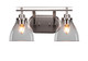 Toltec Lighting - 2612-BN-4760 - Two Light Bath Bar - Odyssey - Brushed Nickel