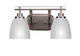 Toltec Lighting - 2612-BN-500 - Two Light Bath Bar - Odyssey - Brushed Nickel