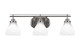 Toltec Lighting - 2613-BN-4761 - Three Light Bath Bar - Odyssey - Brushed Nickel