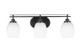 Toltec Lighting - 2613-MB-4021 - Three Light Bath Bar - Odyssey - Matte Black