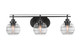 Toltec Lighting - 2613-MB-5110 - Three Light Bath Bar - Odyssey - Matte Black