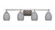 Toltec Lighting - 2614-BN-4022 - Four Light Bath Bar - Odyssey - Brushed Nickel