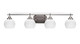 Toltec Lighting - 2614-BN-4101 - Four Light Bath Bar - Odyssey - Brushed Nickel