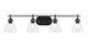 Toltec Lighting - 2614-MB-4760 - Four Light Bath Bar - Odyssey - Matte Black