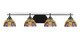 Toltec Lighting - 2614-MB-9445 - Four Light Bath Bar - Odyssey - Matte Black