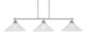 Toltec Lighting - 2633-BN-411 - Three Light Bar - Odyssey - Brushed Nickel