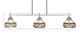 Odyssey Three Light Island Pendant (2636-BN-9485)