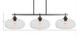 Odyssey Three Light Island Pendant (2636-MB-206)