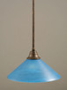 Toltec Lighting - 26-BRZ-415 - One Light Pendant - Stem - Bronze