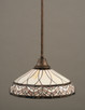 Toltec Lighting - 26-BRZ-948 - One Light Pendant - Stem - Bronze