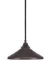 Toltec Lighting - 26-DG-422-DG - One Light Pendant - Any - Dark Granite