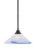 Toltec Lighting - 26-DG-514 - One Light Pendant - Any - Dark Granite