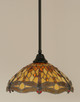 Toltec Lighting - 26-MB-946 - One Light Pendant - Any - Matte Black