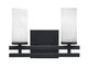 Toltec Lighting - 2712-MB-811 - Two Light Bath Bar - Belmont - Matte Black