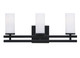 Toltec Lighting - 2713-MB-811 - Three Light Bath Bar - Belmont - Matte Black
