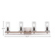Belmont Four Light Bath Bar (2714-GPDW-800)