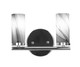 Toltec Lighting - 2812-CH-802B - Two Light Bath Bar - Trinity - Chrome