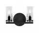 Toltec Lighting - 2812-MB-800B - Two Light Bath Bar - Trinity - Matte Black