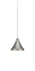 Toltec Lighting - 282-AS-410 - One Light Mini Pendant - Vintage - Aged Silver
