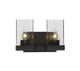 Toltec Lighting - 3122-ES-530 - Two Light Bath Bar - Nouvelle - Espresso