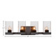 Nouvelle Four Light Bath Bar (3124-ES-530)