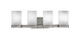 Toltec Lighting - 3124-GP-531 - Four Light Bathroom Lighting - Nouvelle - Graphite