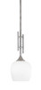 Toltec Lighting - 320-AS-4811 - One Light Mini Pendant - Uptowne - Aged Silver