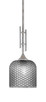 Toltec Lighting - 320-AS-4912 - One Light Mini Pendant - Uptowne - Aged Silver
