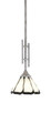 Toltec Lighting - 320-AS-9125 - One Light Mini Pendant - Uptowne - Aged Silver