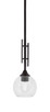 Toltec Lighting - 320-DG-4100 - One Light Mini Pendant - Uptowne - Dark Granite