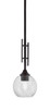 Toltec Lighting - 320-DG-4102 - One Light Mini Pendant - Uptowne - Dark Granite