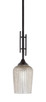 Toltec Lighting - 320-DG-4253 - One Light Mini Pendant - Uptowne - Dark Granite