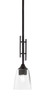 Toltec Lighting - 320-DG-461 - One Light Mini Pendant - Uptowne - Dark Granite