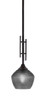 Toltec Lighting - 320-DG-4622 - One Light Mini Pendant - Uptowne - Dark Granite