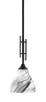 Toltec Lighting - 320-DG-4769 - One Light Mini Pendant - Uptowne - Dark Granite