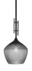 Toltec Lighting - 320-DG-4922 - One Light Mini Pendant - Uptowne - Dark Granite