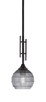 Toltec Lighting - 320-DG-5112 - One Light Mini Pendant - Uptowne - Dark Granite
