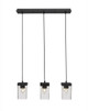 Toltec Lighting - 3213-ES-530 - Three Light Mini Pendant - Nouvelle - Espresso