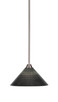 Toltec Lighting - 3401-BN-4009 - One Light Pendant - Paramount - Brushed Nickel