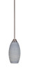 Toltec Lighting - 3401-BN-4042 - One Light Mini Pendant - Paramount - Brushed Nickel Toltec Lighting - 3401-BN-4042 - One Light Mini Pendant - Paramount - Brushed Nickel