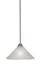 Toltec Lighting - 3401-BN-441 - One Light Pendant - Paramount - Brushed Nickel