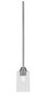 Toltec Lighting - 3401-BN-530 - One Light Mini Pendant - Paramount - Brushed Nickel