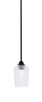 Toltec Lighting - 3401-MB-4250 - One Light Mini Pendant - Paramount - Matte Black