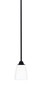 Toltec Lighting - 3401-MB-460 - One Light Mini Pendant - Paramount - Matte Black